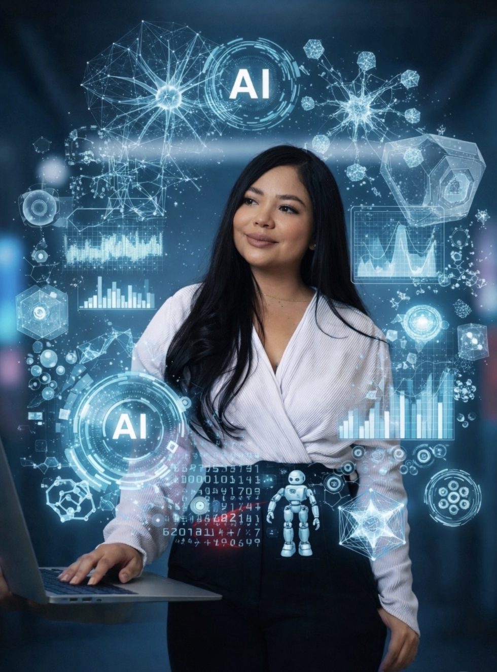 Pamela Leyva y el poder de la inteligencia artificial